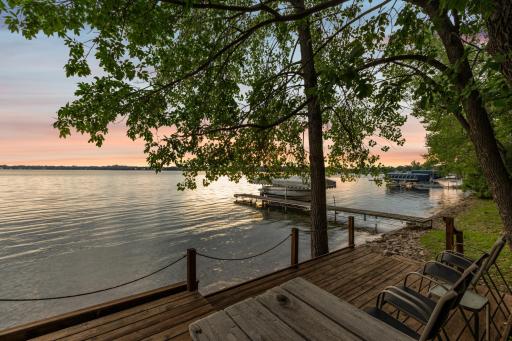 You will also enjoy the lakeside deck that is on water's edge. Lake Pulaski is over 800 acres with a max depth of 87' known for its walleye, crappie and panfish. The water clarity in 2024 averaged over 14 feet.