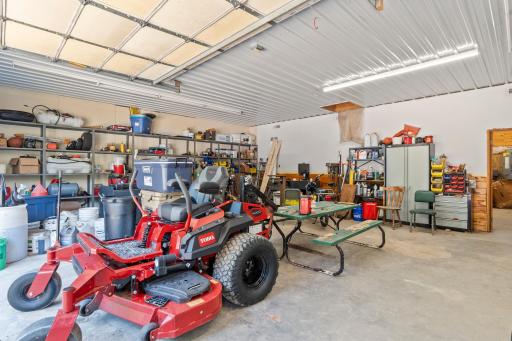 Spacious equipment storage for all your tools and gear.