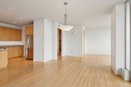 If you prefer a second bedroom to the open den a small wall and door are a simple solution. Check with listing agent for details.