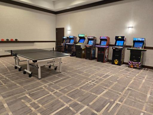 Level up your downtime in the game room, where arcade classics and gaming tables make fun easy to come by.