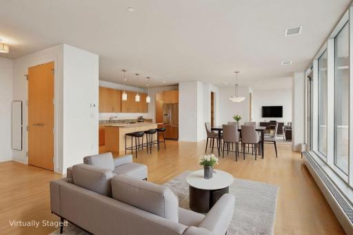Discover a lifestyle of ease and eleganceâluxury living with panoramic views, effortless walkability, and the best of Edina right at your doorstep. (Virtually staged)