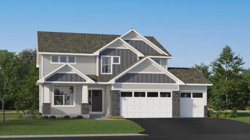 *Artist rendering of home, actual features may vary