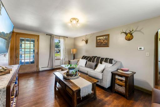 Large inviting living room for entertaining