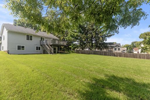 A Nice Sized Backyard - Plenty Of Space For Games And Endless Play