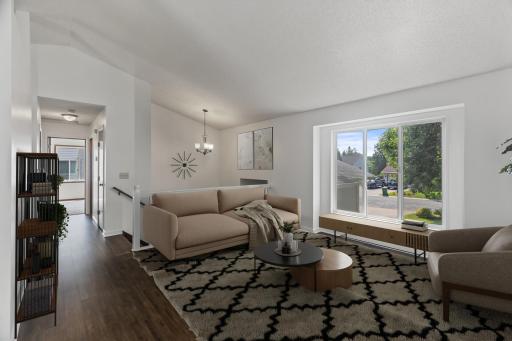 A Open and Inviting Family Room Awaits! - Digitally Staged To Show Optimal Potential