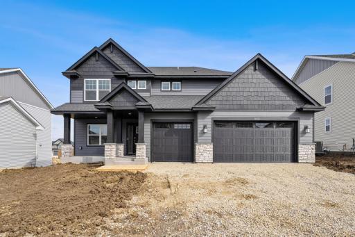 Photo is of the actual home. The Sinclair has excellent curb appeal!