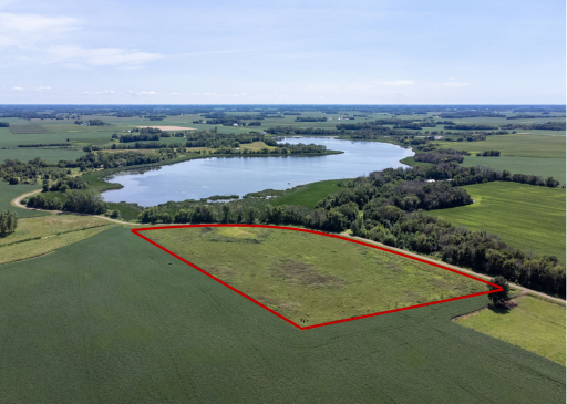 Approximate property lines marked, clearly showing the full extent of your acreage.