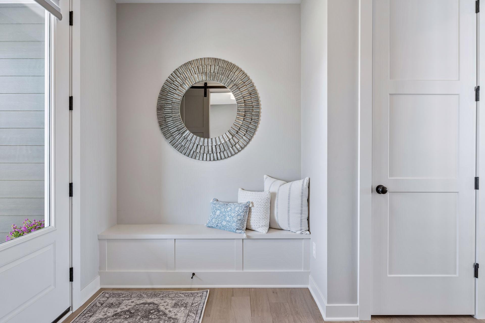 Light and airy front entry