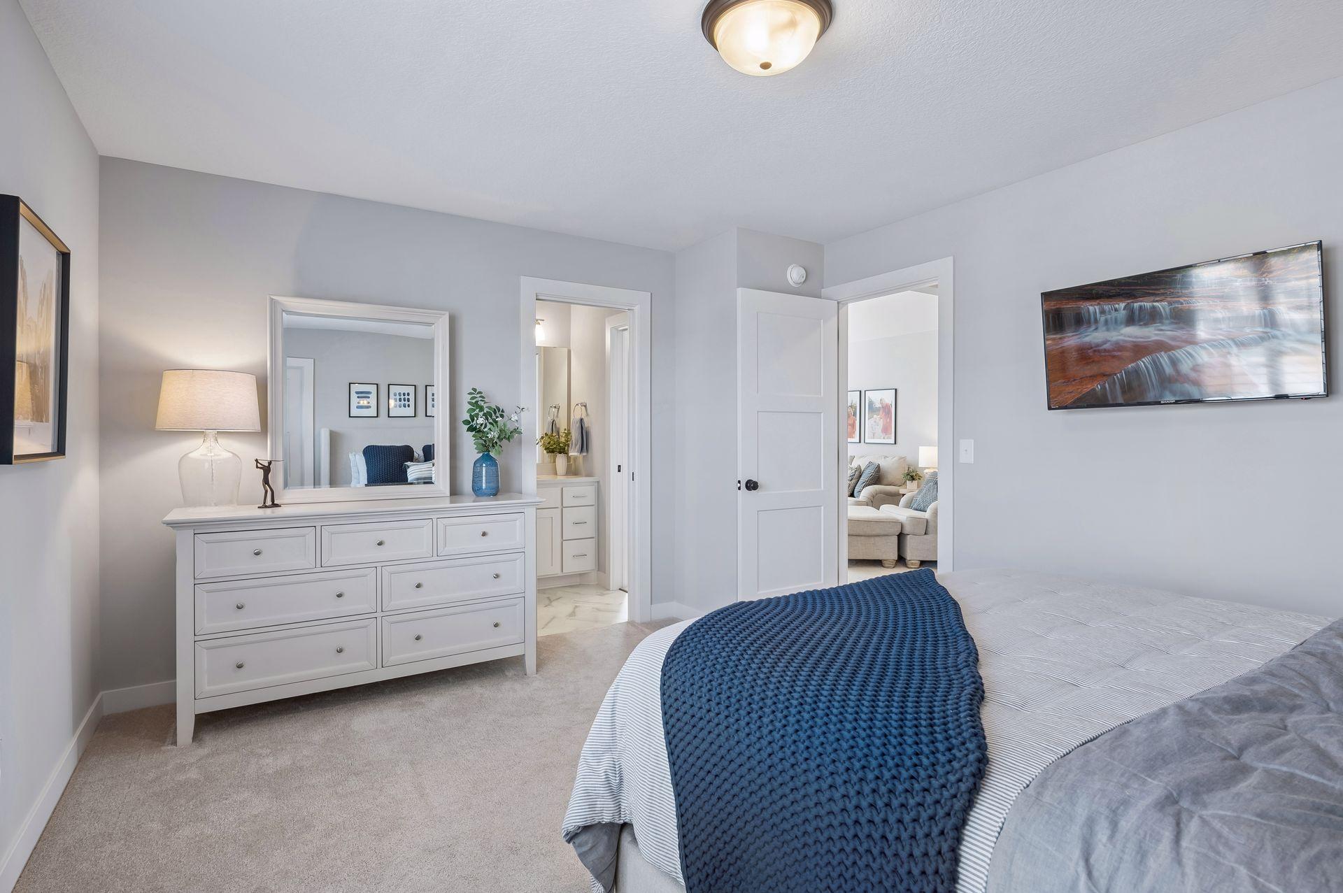 Bedroom 2 also has an ensuite