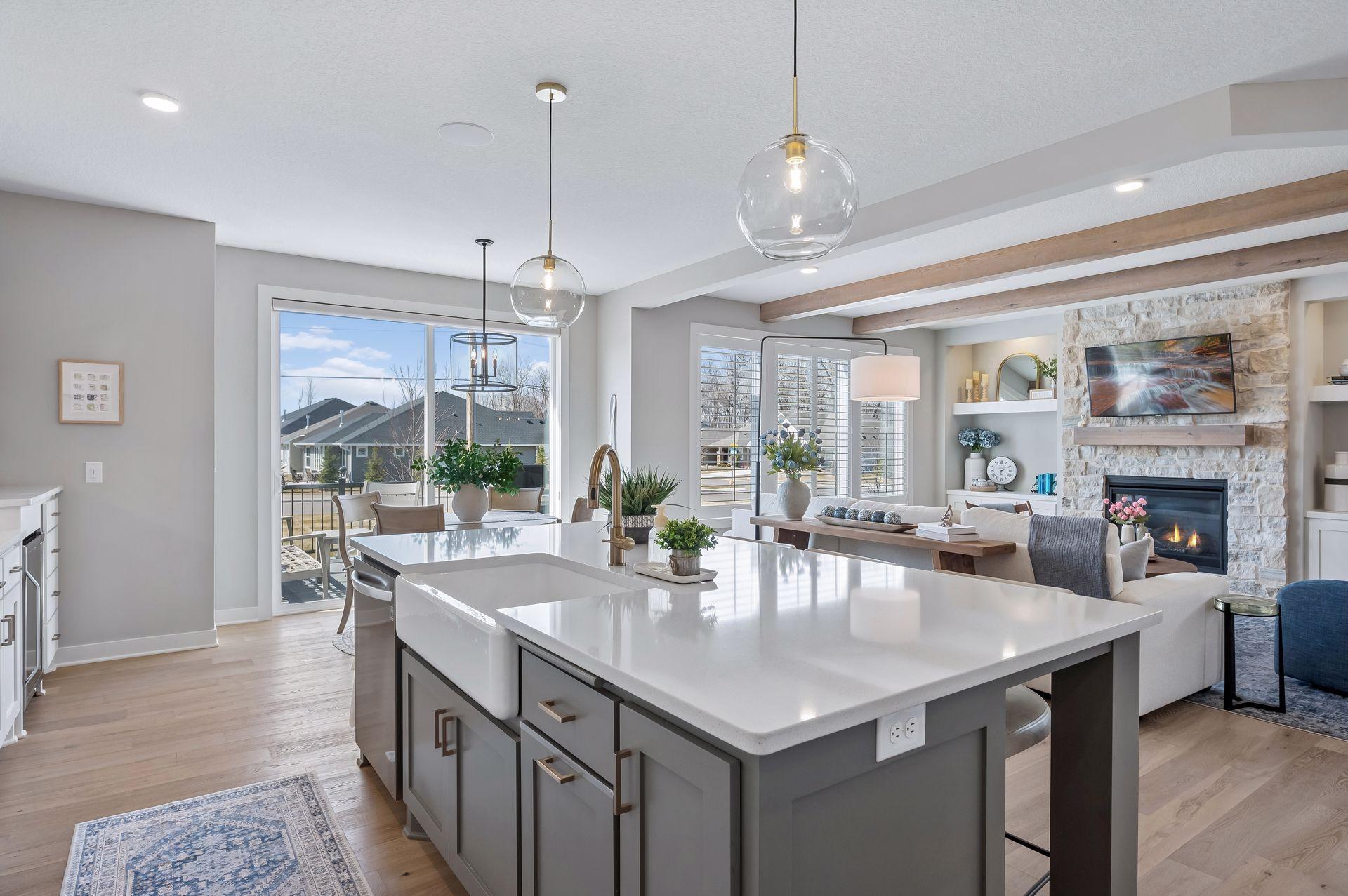 Perfect gathering space for friends/family