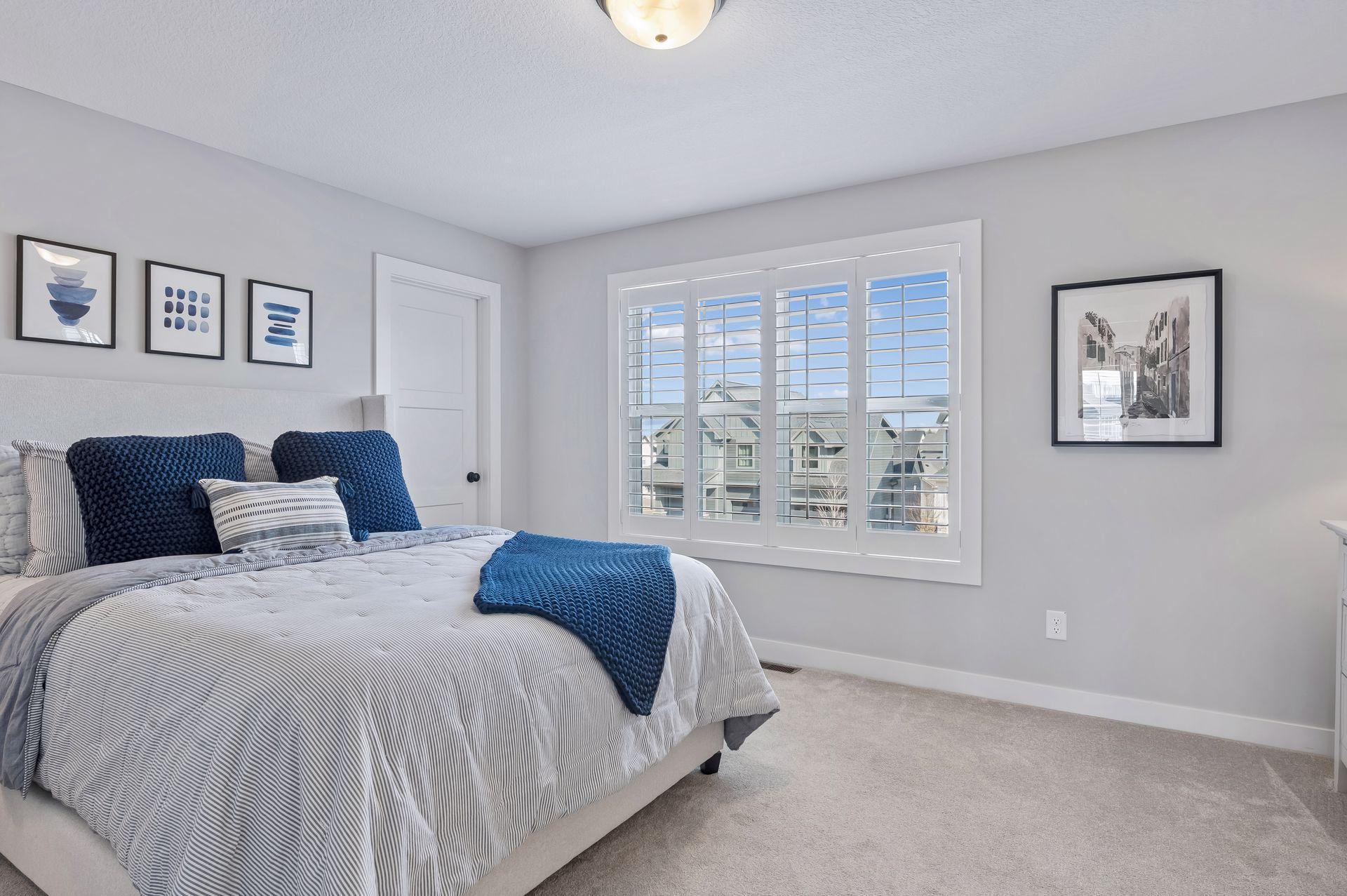 Bright and spacious bedroom 2 on second level