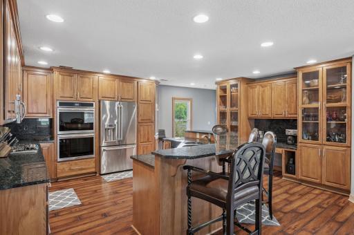 Huge gourmet kitchen with storage galore and even a coffee bar!!