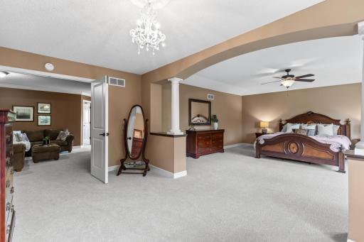 Updated carpet in upper level adds comfort and a fresh feel throughout.