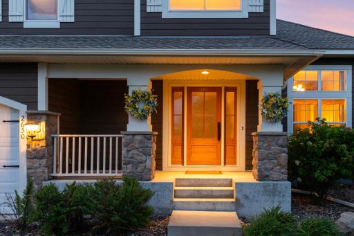 New roof, siding, furnace, and AC (2021), plus custom front door for updated style and efficiency.