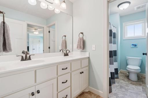 Jack & Jill 3/4 Upper Level Bath