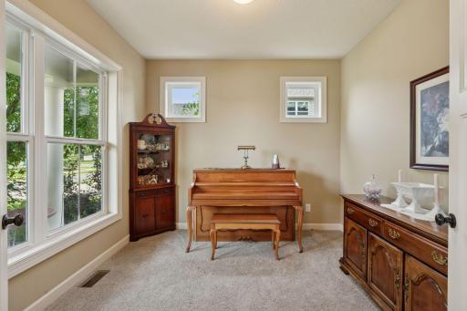 Main Level Study/Den near front door