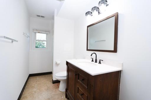 basement 3/4 bathroom