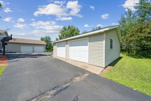 There's plenty of room for cars and toys with an oversized 2 car garage and an additional 2 car detached garage.