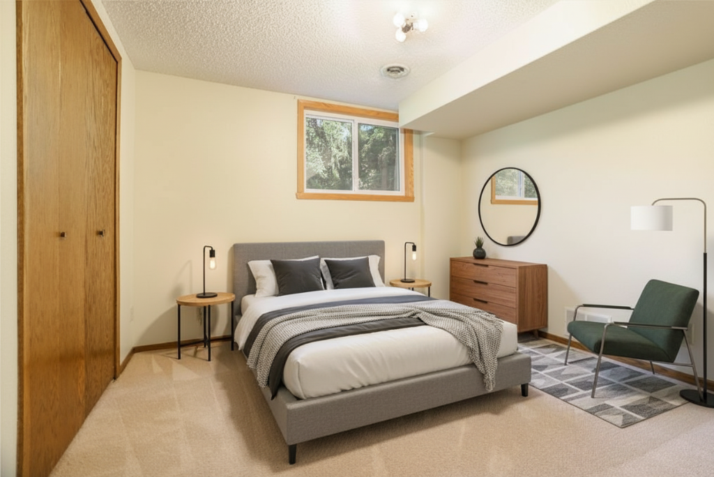 Bedroom 3: Virtually Staged