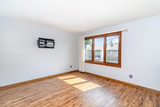 Large living room with loads of natural light
