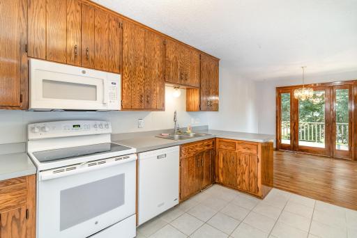 Spacious kitchen