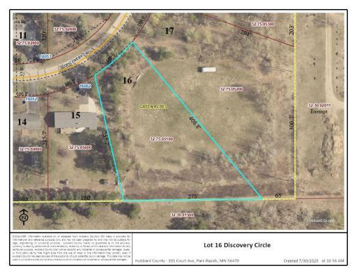 Lot 16 Discovery Circle, Park Rapids, MN 56470