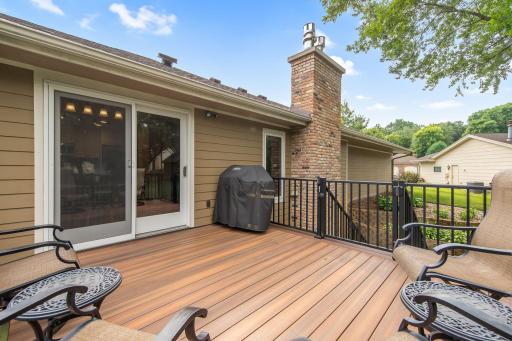 Great outdoor space as well as inside space..