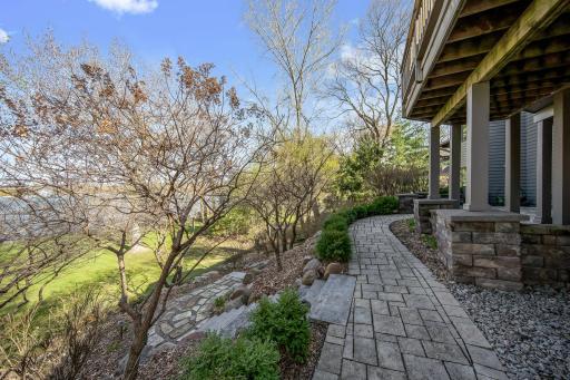 The hardscape around the home is just beautiful - no detail has been forgotten!