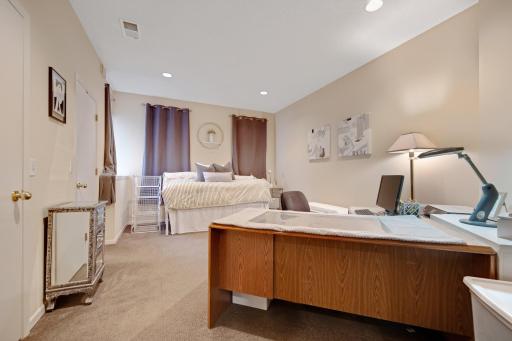 one of 3 bedrooms in the lower level - all bedrooms are very large