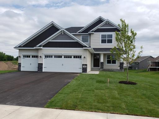 The Cambridge 2 story by Drake Construction. This version offers 3 Bedrooms and the laundry room up, 3 baths and 2121 square feet finished. Please note the pictures are from a previous model home.