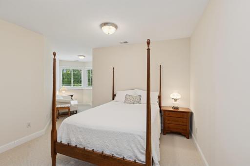 Oversized secondary bedroom with private bath