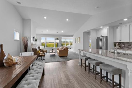 Open Floorplan with all living on one level!