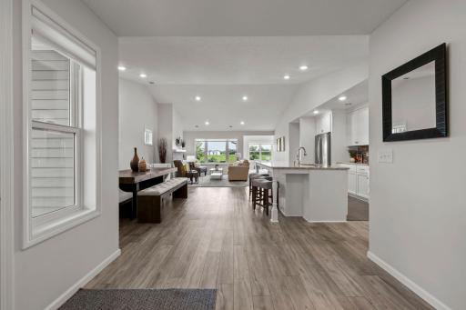 Open Floorplan with all living on one level!