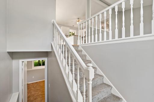 Lots of natural light pours in to main living areas.