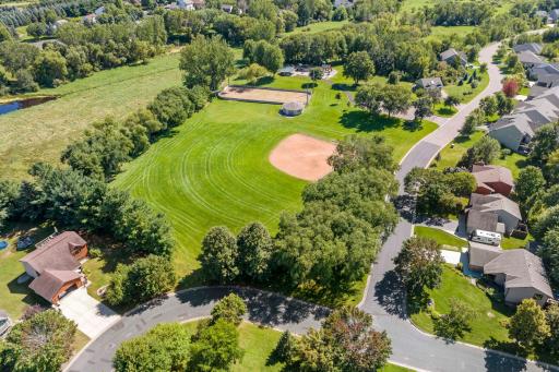 About a half mile to Birch Park which features a baseball diamond, ice skating rink and warming house, picnic shelters, playground, and trails.