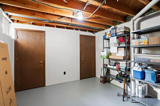 Additional lower level office that could be converted to 4th bedroom
