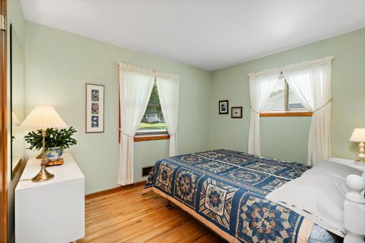 2nd bedroom on main level with hardwood floors!