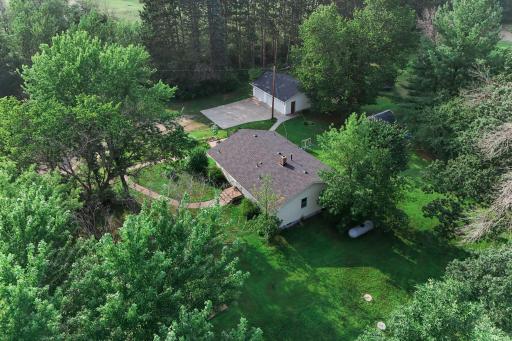 Five scenic acres provide plenty of space for outdoor living, hobbies, and future possibilities.