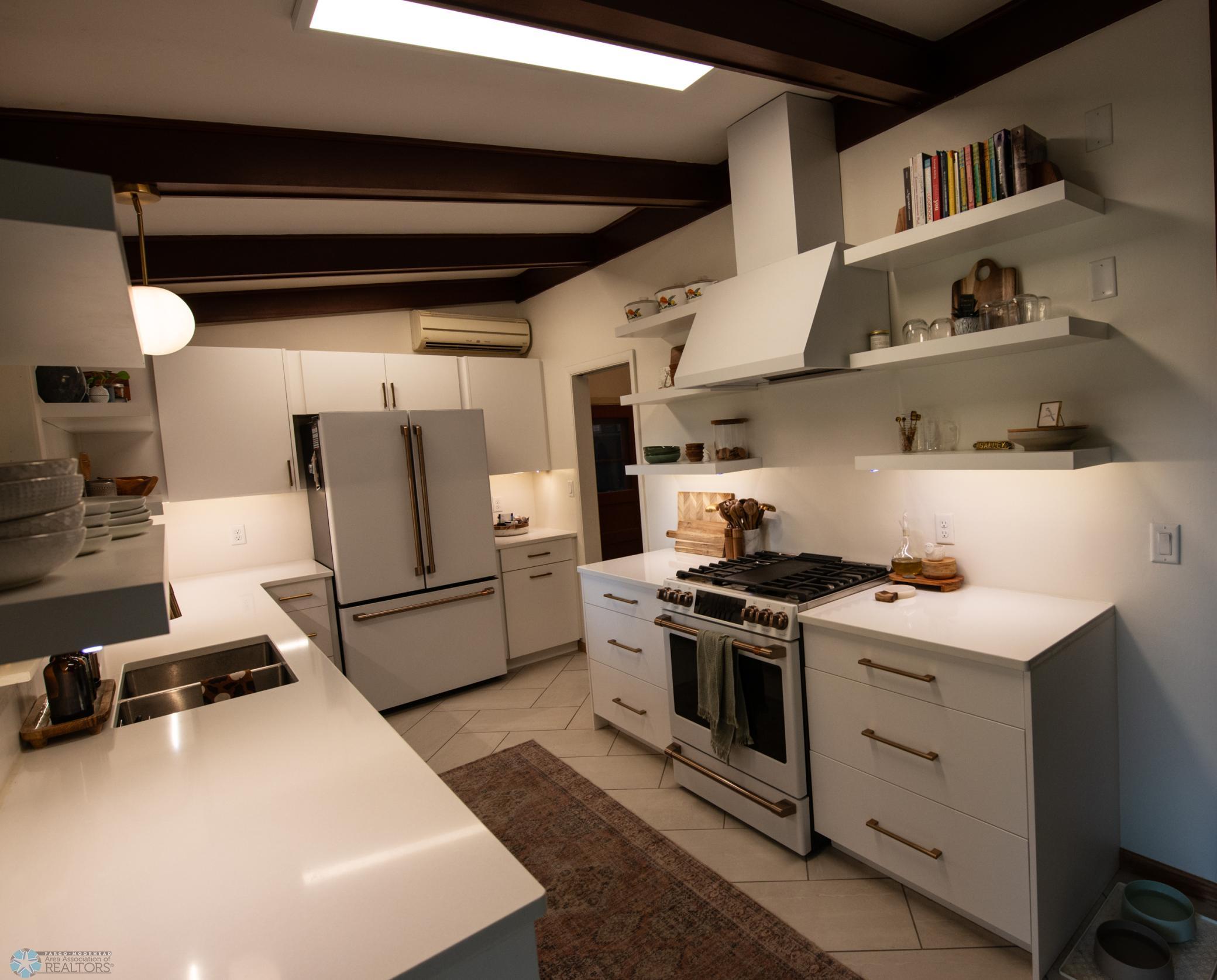 completely renovated kitchen