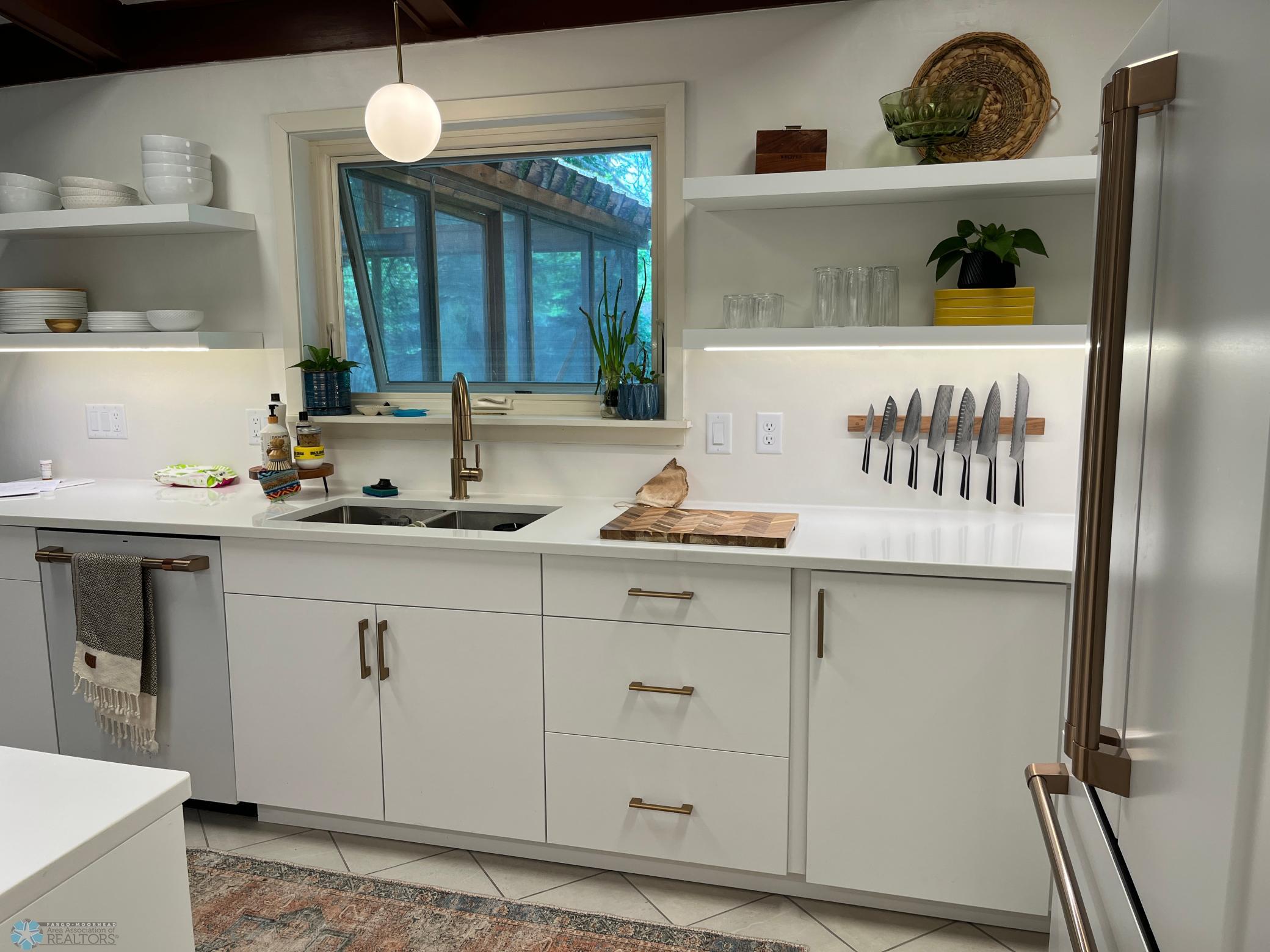 completely renovated kitchen