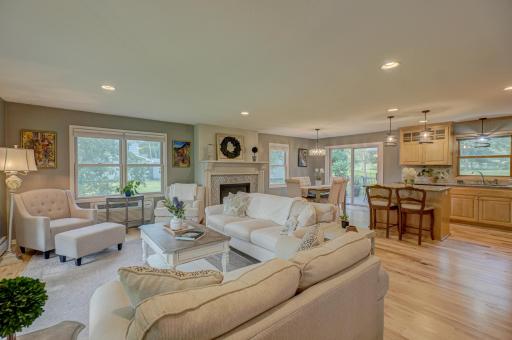 This open-concept floor plan is designed for modern living and effortless entertaining