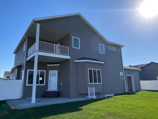 Main Level Patio/Private Primary Deck Above