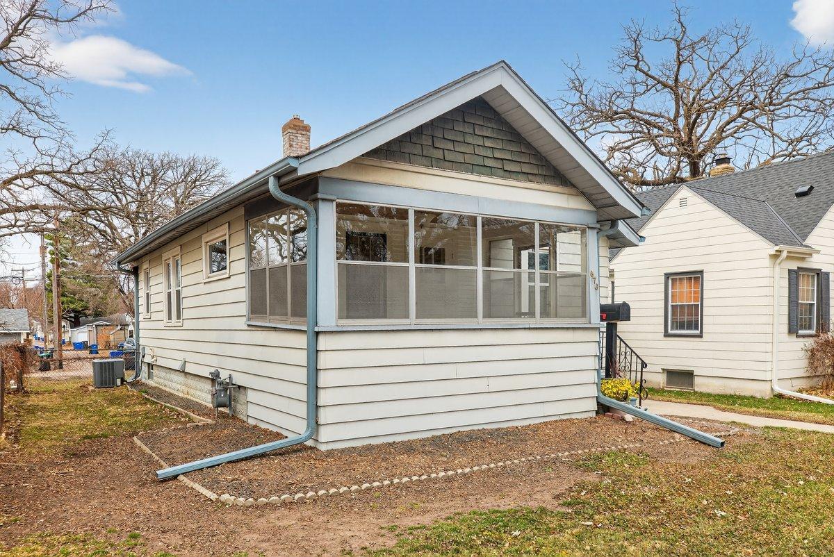The front yard is a blank slate and ready for your vision-perfect for flowers, shrubs, or even hydrangeas. With a little TLC on the exterior, it will match the charm on the inside.