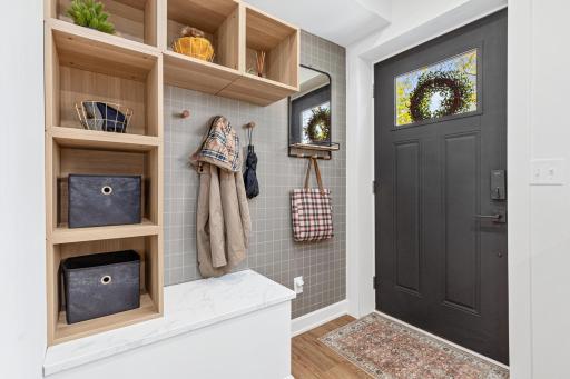 Lots of storage and built-in's throughout
