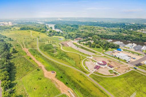 The city keeps building up the park, dog park, walking paths and more