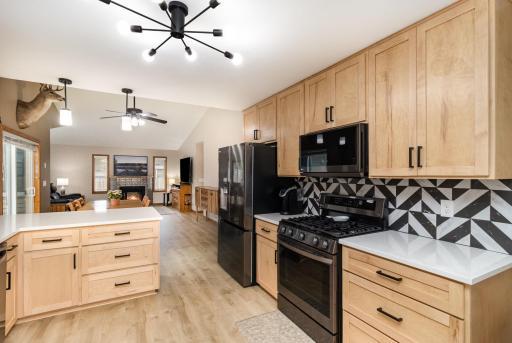 New custom maple cabinets, quartz tops, SS apppliances and MORE!