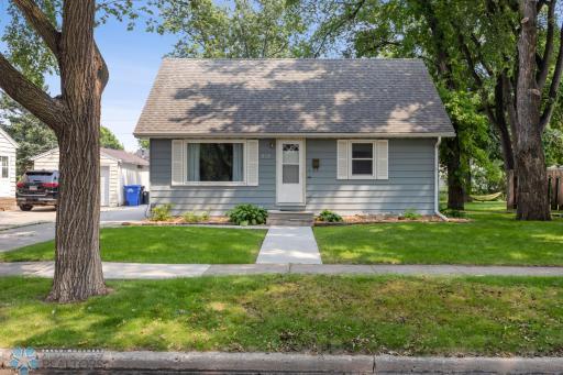 Photo for 818 19th Street S, Fargo, ND 58103 - listing #6765937 Front of home - Oversized garage/workshop 24' x 36'!