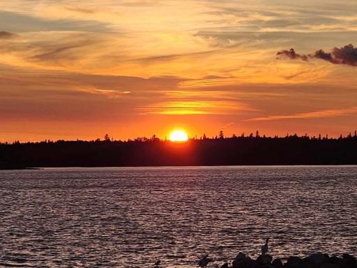 FROM THE REAR DECK & PATIO MOST SUMMER EVENINGS