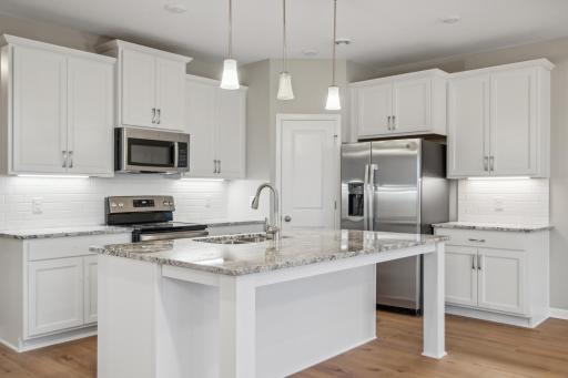 Pictures are from another Cedarwood II floorplan, colors and options will vary in actual home.