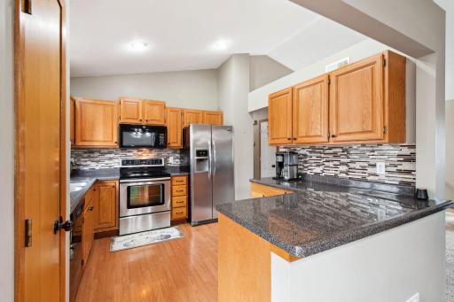 Photo for 10200 Upper 205th Street W, Lakeville, MN 55044 - listing #6766035 This Updated Kitchen Features Vaulted Ceilings, Stainless Steal Appliances and New Granite Countertops